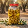 2Kg - Yağlı Yeşil Çizik Zeytin